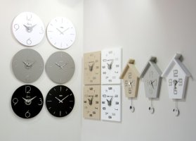 Designové nástěnné hodiny I099MGR IncantesimoDesign 55cm