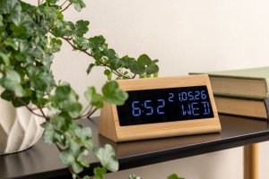 Designový LED budík - hodiny 5728 Karlsson 16cm