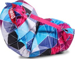 Designový sedací vak 189x140 Triangle 2 s popruhy