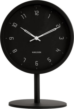 Designový stolní hodiny 5951BK Karlsson 23cm