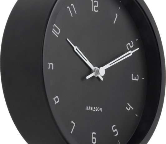 Designový stolní hodiny 5951BK Karlsson 23cm