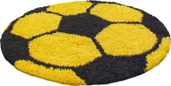Dětský kusový koberec Fun 6001 yellow
