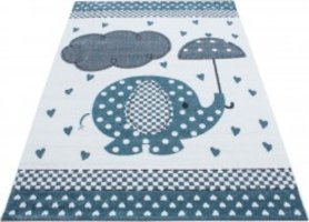 Dětský kusový koberec Kids 570 blue