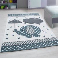 Dětský kusový koberec Kids 570 blue