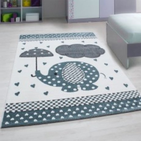 Dětský kusový koberec Kids 570 blue