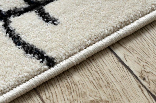 Dětský kusový koberec Petit E1593 Teddy bear cream