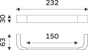 Držák na ručníky Nikau 30060-26