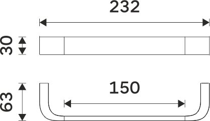 Držák na ručníky Nikau 30060-26