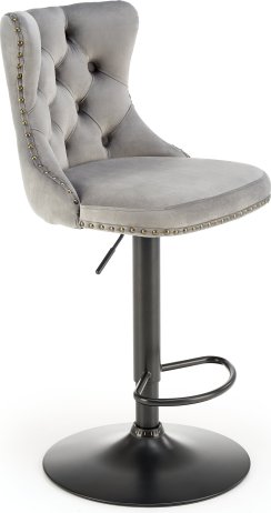 Elegantní barová židle H117 šedá