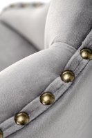 Elegantní barová židle H117 šedá