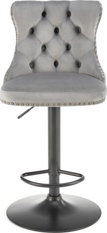 Elegantní barová židle H117 šedá