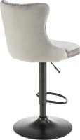 Elegantní barová židle H117 šedá