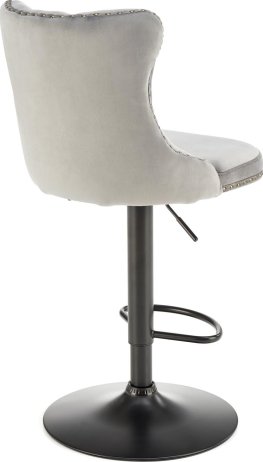Elegantní barová židle H117 šedá