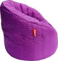 Fialový sedací vak BeanBag Lumin Chair