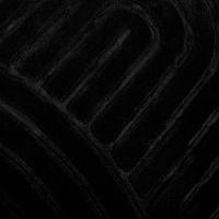 Černý koberec Figlook 75x100 cm