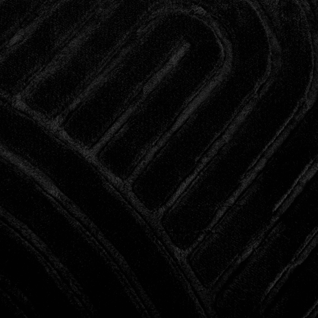 Černý koberec Figlook 75x100 cm