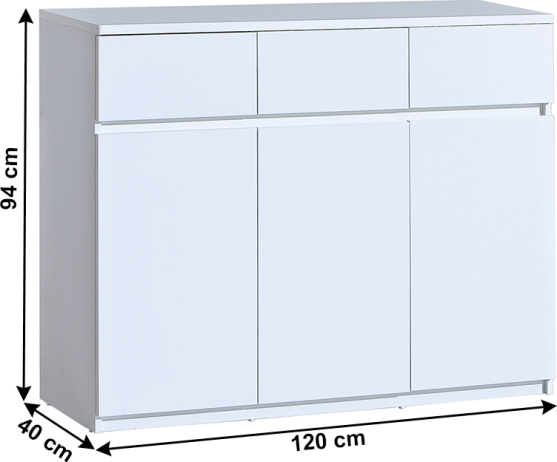 Komoda Synroom 3D3S