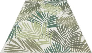 Kusový koberec Beach 103843 Green/Cream