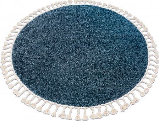 Kusový koberec Berber 9000 blue kruh