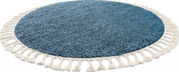 Kusový koberec Berber 9000 blue kruh