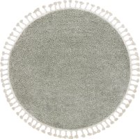 Kusový koberec Berber 9000 green kruh