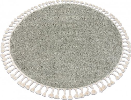 Kusový koberec Berber 9000 green kruh