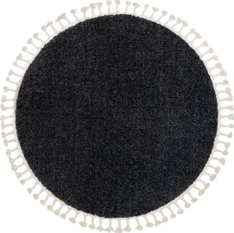 Kusový koberec Berber 9000 grey kruh