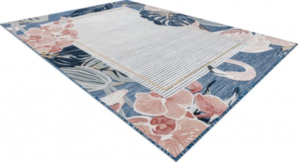 Kusový koberec Botanic 65240 Flamingo navy