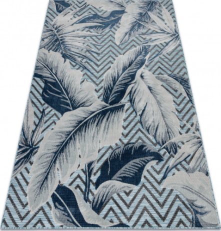 Kusový koberec Botanic 65242 Feathers aqua