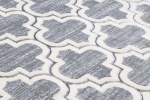 Kusový koberec Core W6764 Trellis grey/cream