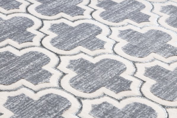 Kusový koberec Core W6764 Trellis grey/cream