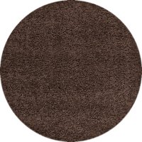 Kusový koberec Dream Shaggy 4000 Brown kruh