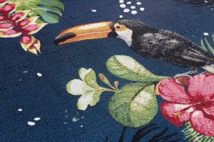 Kusový koberec Flair 105609 Tropical Dream Blue Multicolored