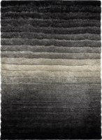 Kusový koberec Flim 007-B6 Stripes grey