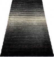 Kusový koberec Flim 007-B6 Stripes grey