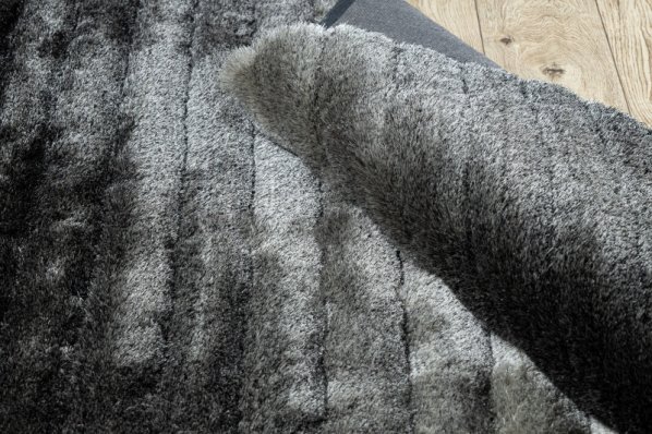 Kusový koberec Flim 007-B6 Stripes grey