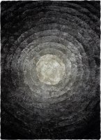 Kusový koberec Flim 008-B2 Circles grey