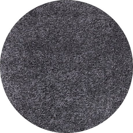 Kusový koberec Life Shaggy 1500 grey kruh