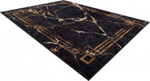 Kusový koberec Miro 51333.801 Marble black / gold