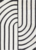 Kusový koberec Mode 8631 geometric cream/black
