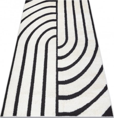 Kusový koberec Mode 8631 geometric cream/black