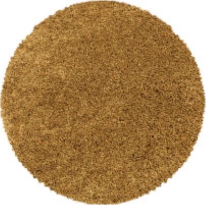 Kusový koberec Sydney Shaggy 3000 gold kruh