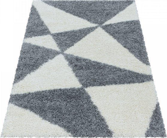 Kusový koberec Tango Shaggy 3101 grey