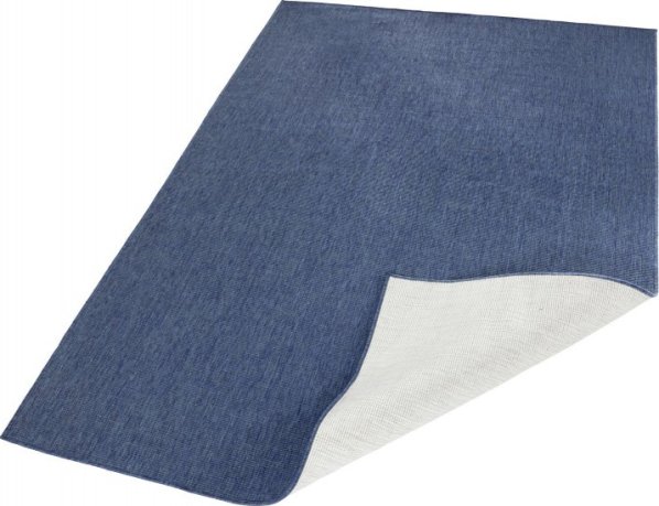 Kusový koberec Twin-Wendeteppiche 103100 blau creme