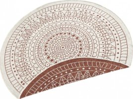 Kusový koberec Twin-Wendeteppiche 103102 creme terra