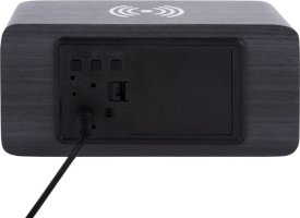 LED budík - hodiny 5933BK Karlsson s nabíjením 15cm