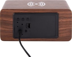 LED budík - hodiny 5933DW Karlsson s nabíjením 15cm