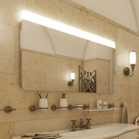 LED zrcadlo s dotykovým senzorem ZP23008V 140x70 cm