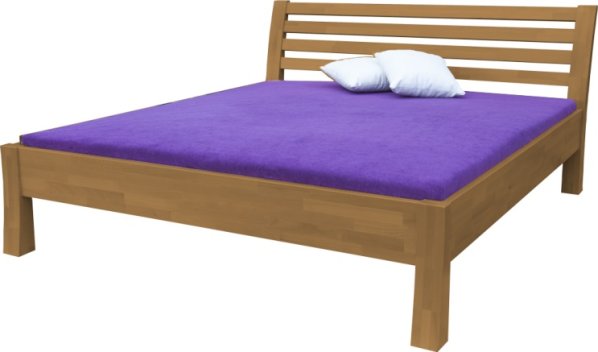 Masivní postel Carla
