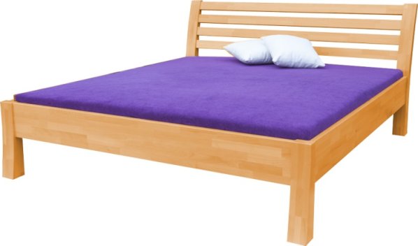 Masivní postel Carla